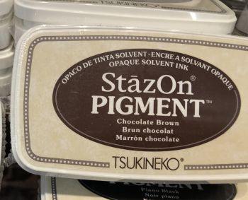 StazOn Pigment Ink Pad Piano Black